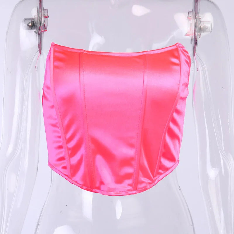 Top Bustier Sexy Femme – Coupe Chic & Tendance
