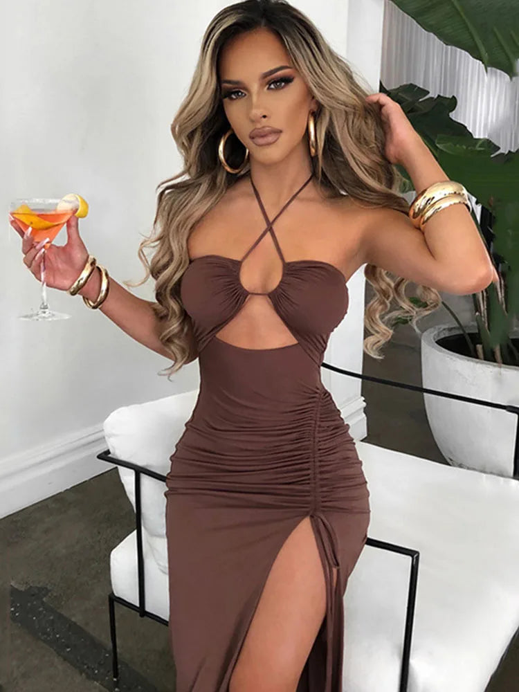 Robe Longue Fendue Femme – Glamour Chic & Sexy