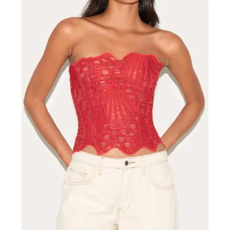 Corset Bustier Dentelle Femme – Élégance Chic & Sexy