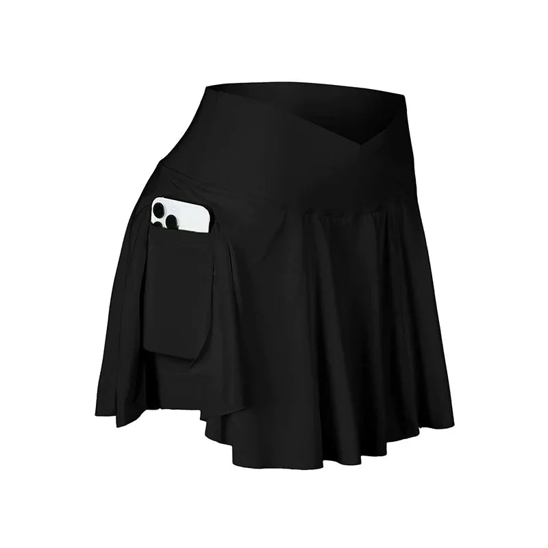 ActiveSkirt Jupe Tennis Taille Haute