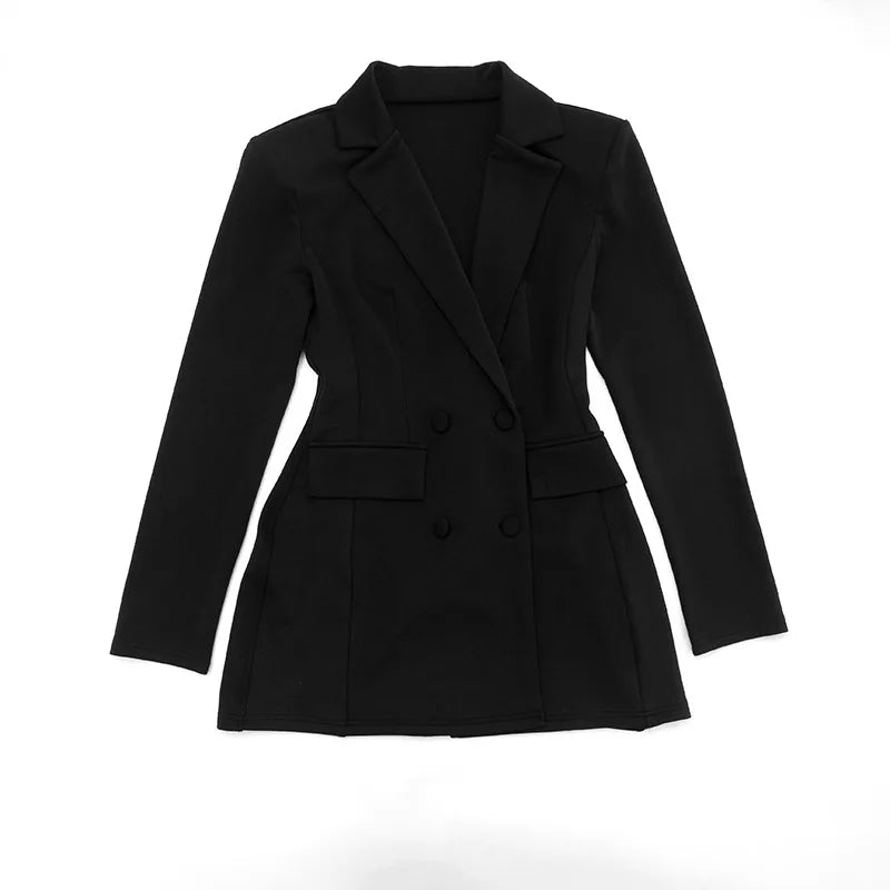 Mini Robe Blazer Femme – Chic, Glamour & Élégante