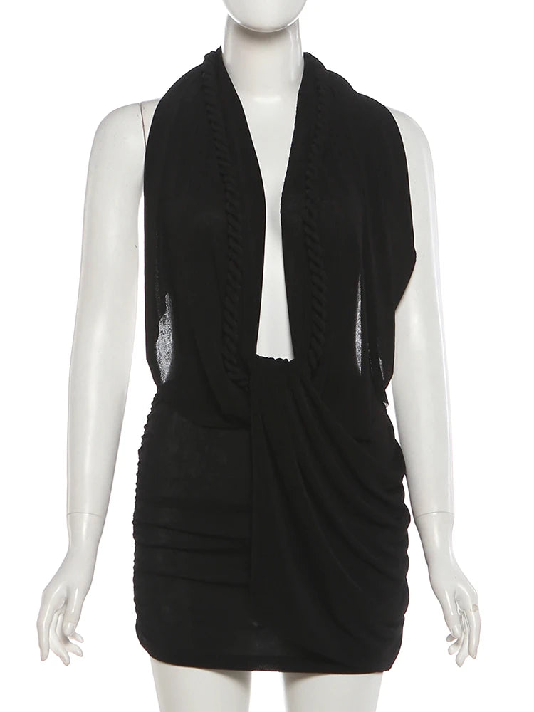 Mini Robe Dos Nu Femme – Coupe Glamour & Sexy