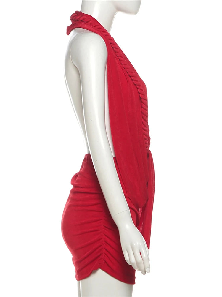 Mini Robe Dos Nu Femme – Coupe Glamour & Sexy