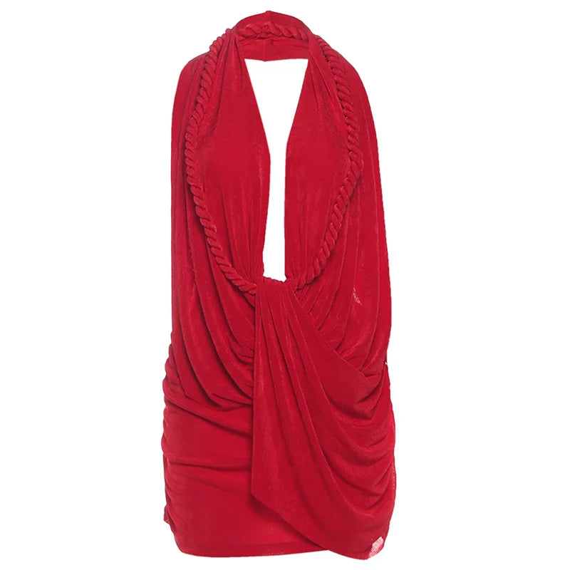 Mini Robe Dos Nu Femme – Coupe Glamour & Sexy