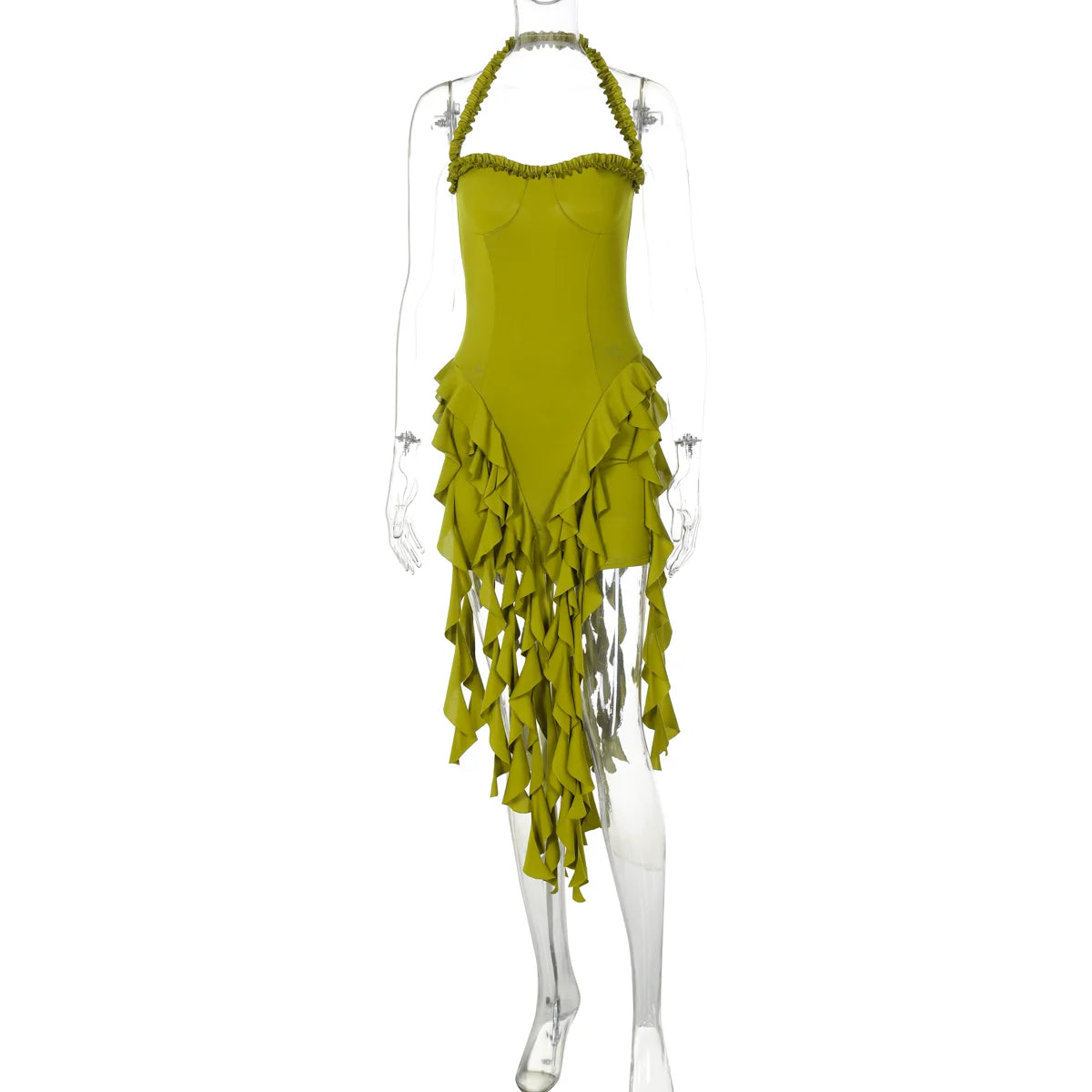 Robe Mini Franges Glamour – Coupe Sexy & Élégante