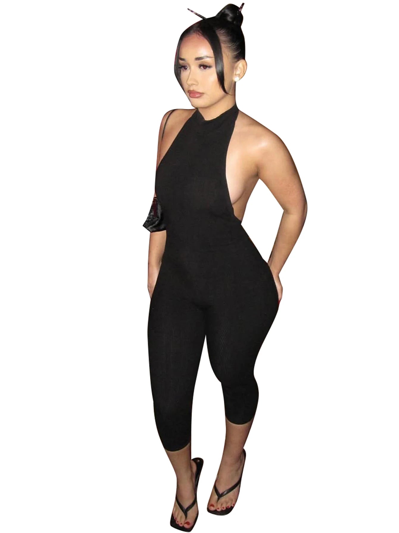 Combinaison Dos Nu Femme – Coupe Moulante Chic & Sexy