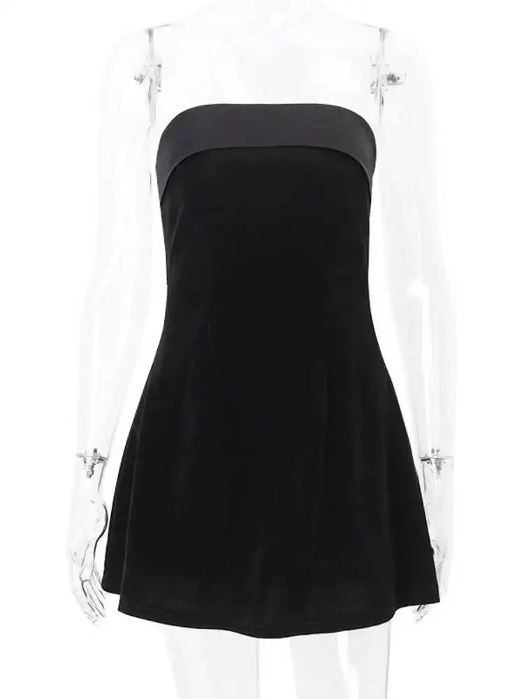 Mini Robe Bustier Glamour – Coupe Élégante & Sexy