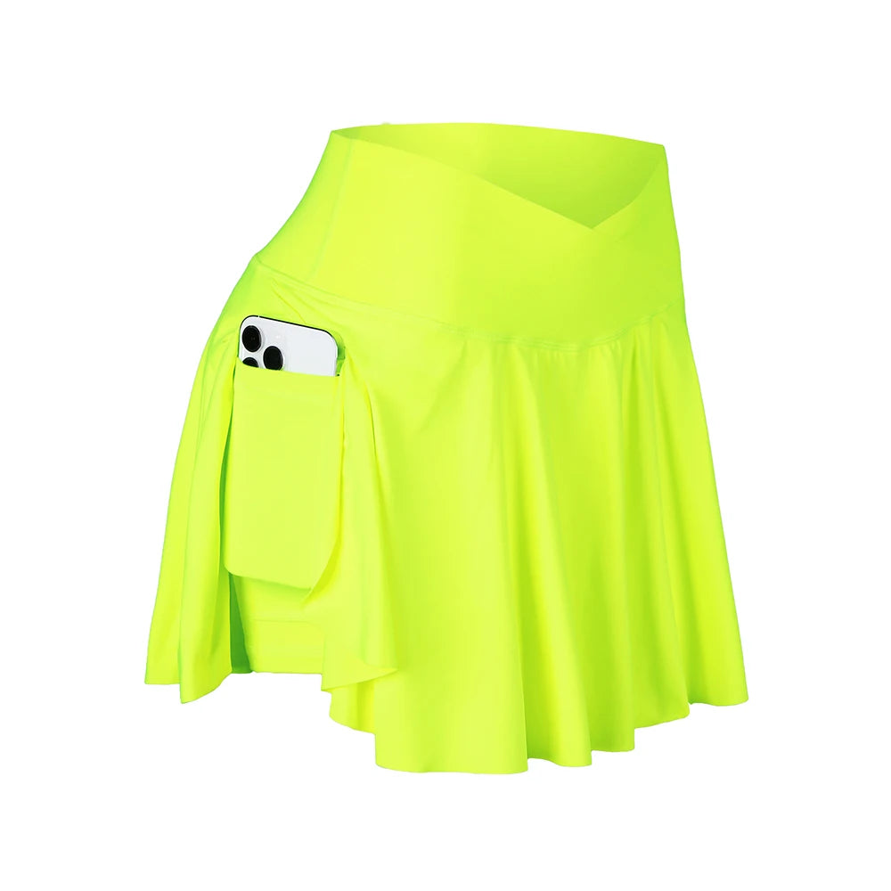 ActiveSkirt Jupe Tennis Taille Haute