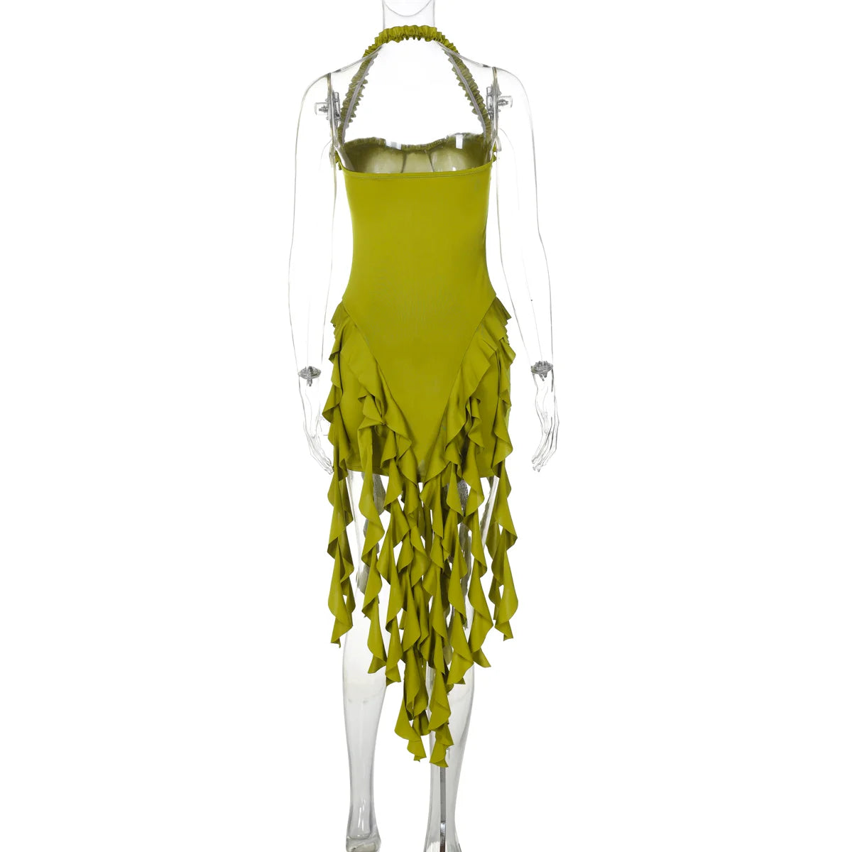 Robe Mini Franges Glamour – Coupe Sexy & Élégante