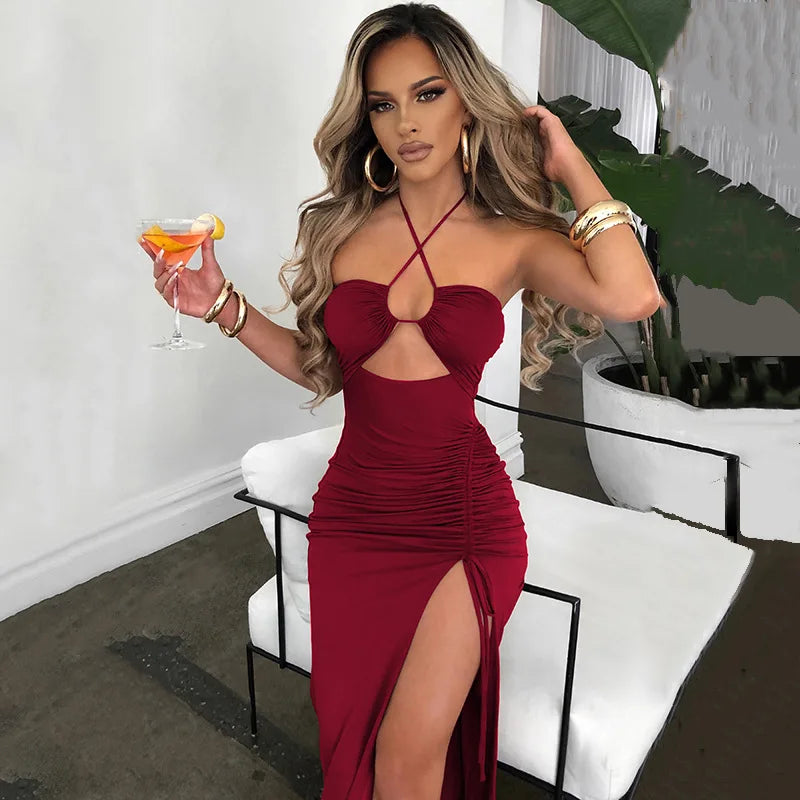Robe Longue Fendue Femme – Glamour Chic & Sexy
