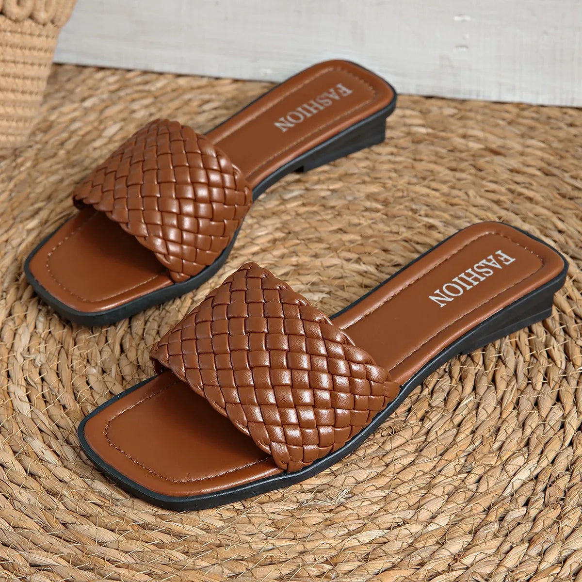 Claquettes Élégance Riviera – Confort & Style Chic