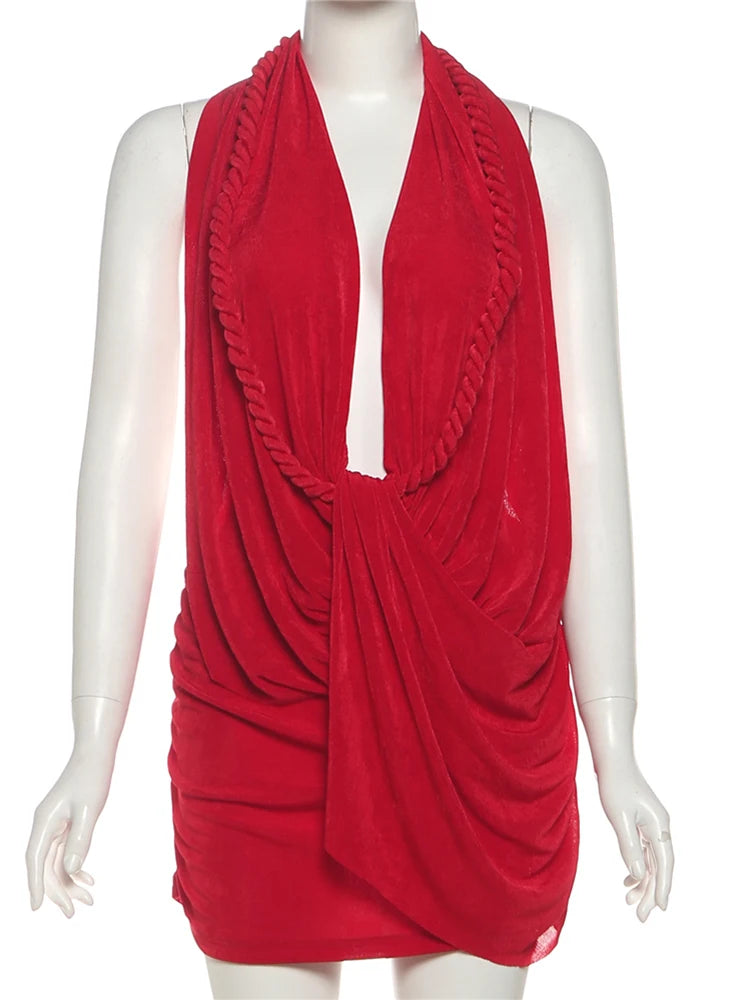 Mini Robe Dos Nu Femme – Coupe Glamour & Sexy