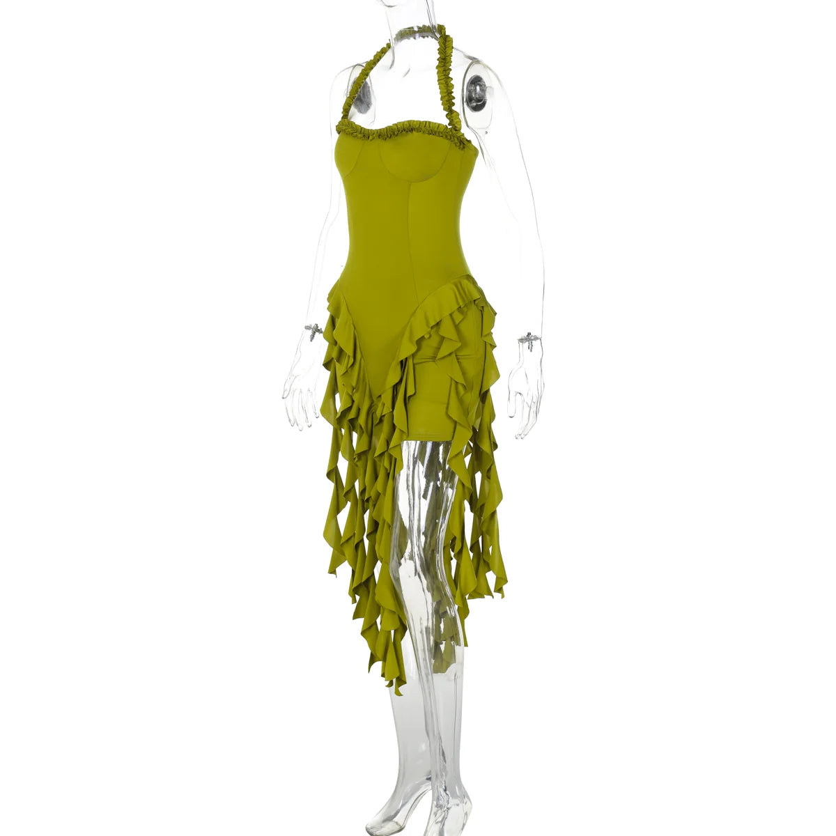 Robe Mini Franges Glamour – Coupe Sexy & Élégante