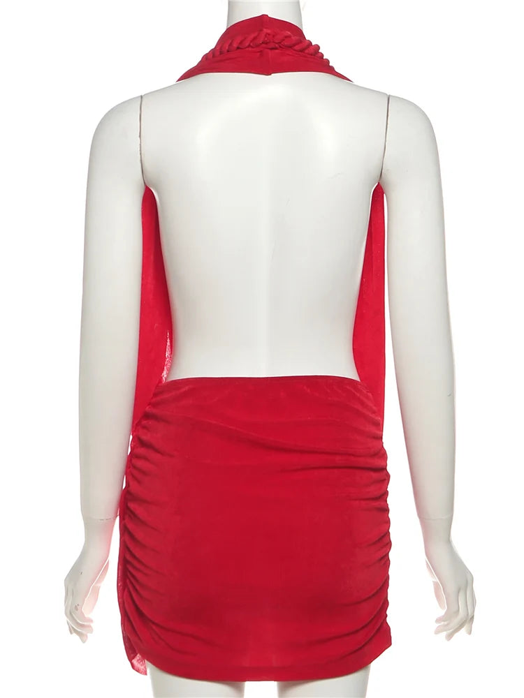 Mini Robe Dos Nu Femme – Coupe Glamour & Sexy