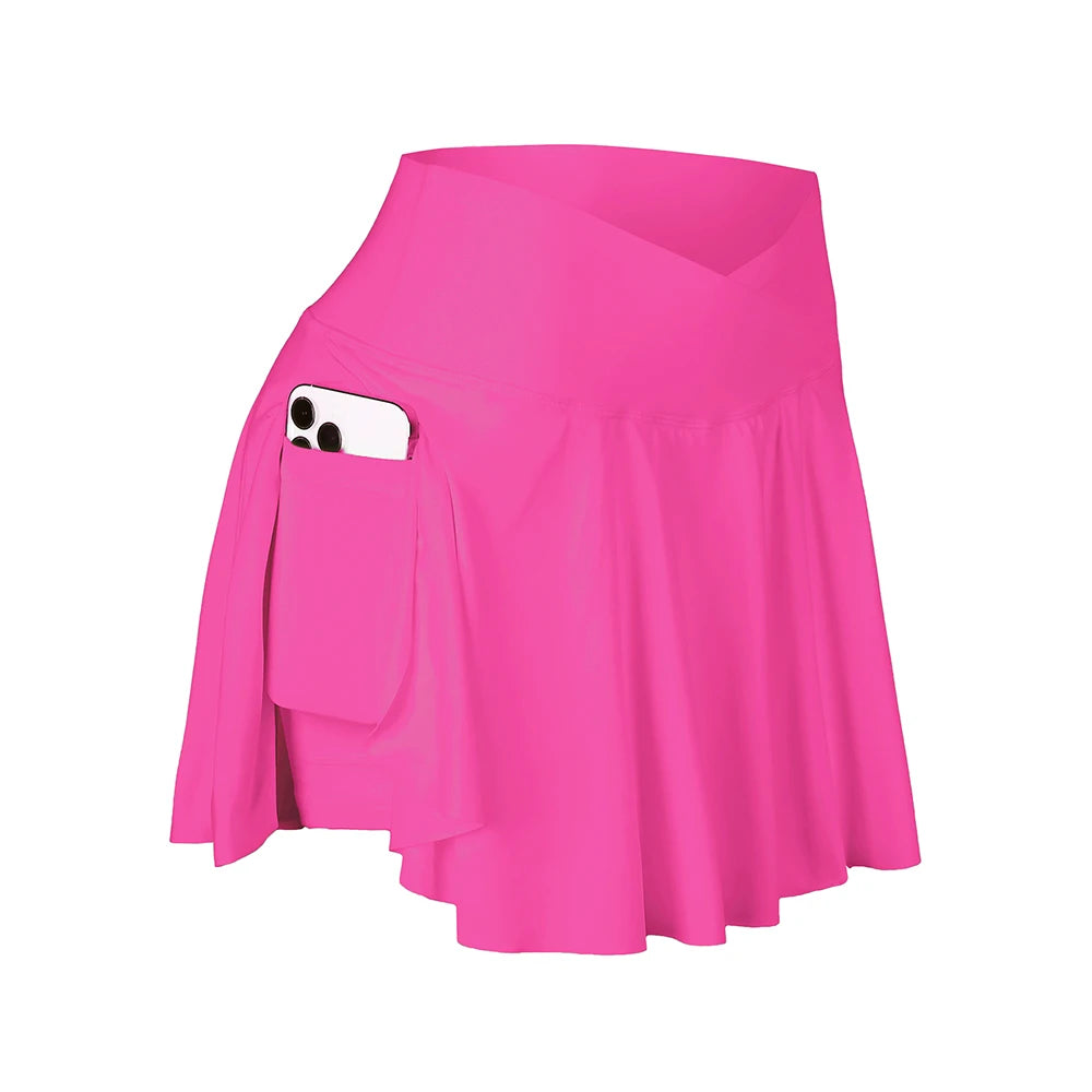 ActiveSkirt Jupe Tennis Taille Haute