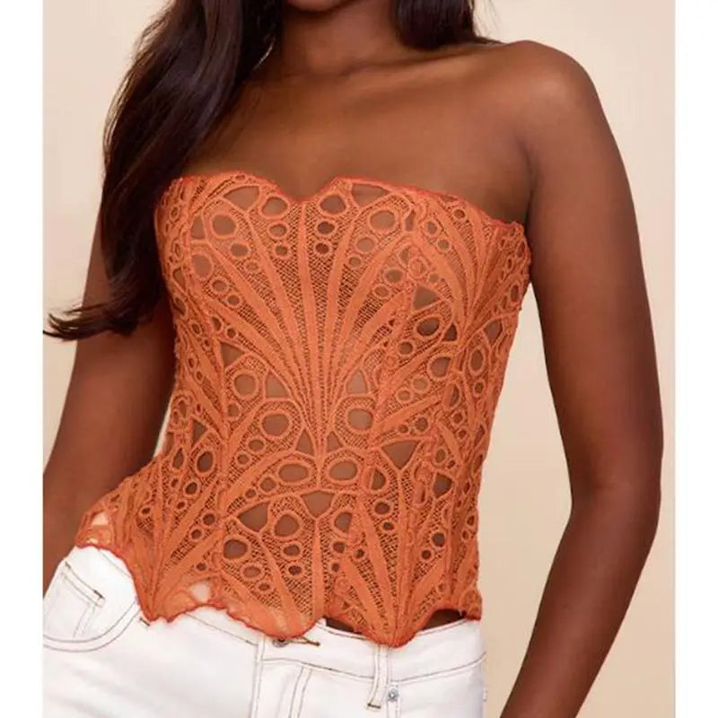 Corset Bustier Dentelle Femme – Élégance Chic & Sexy